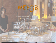 Tablet Screenshot of mesobrestaurant.com